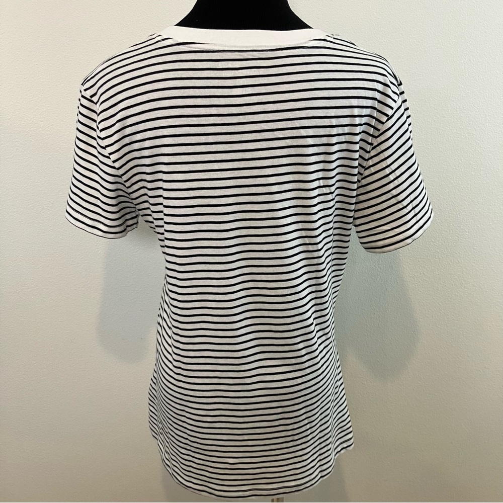 V-Neck Short Sleeve Tee - Picture 7 of 8